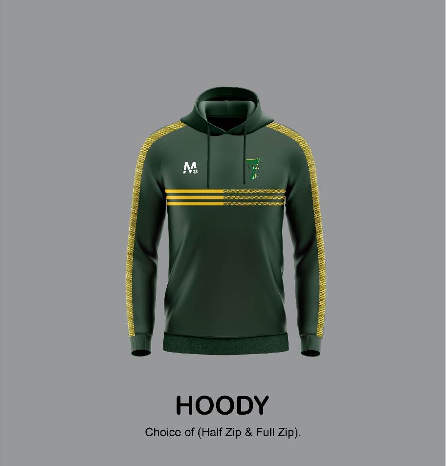 Moza Web Hoody - Bottle/Amber